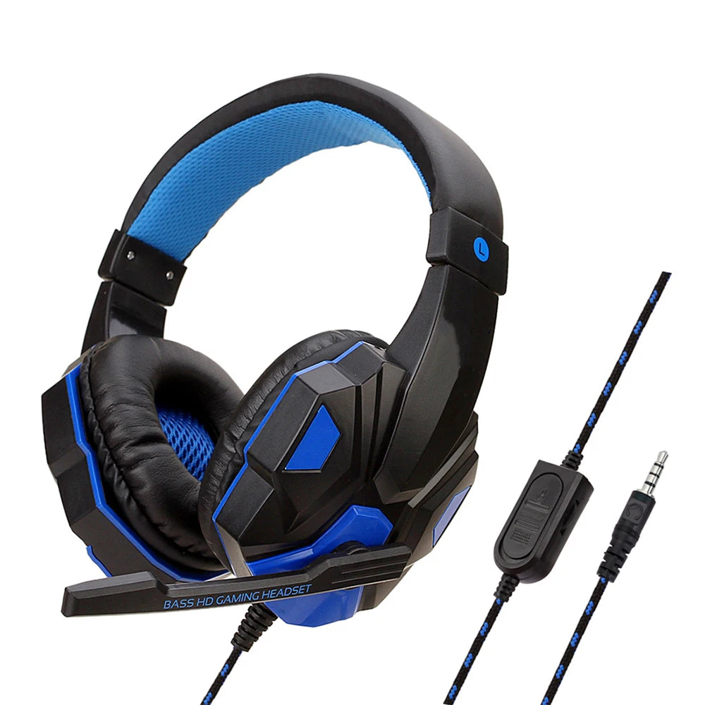 Wired Gaming Headsets With 120° Adjustable Noise Cancelling Microphone