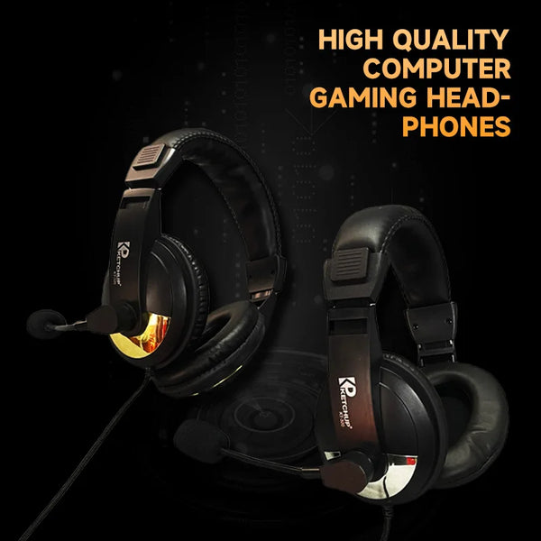 over-ear gaming headphones unisex for laptops