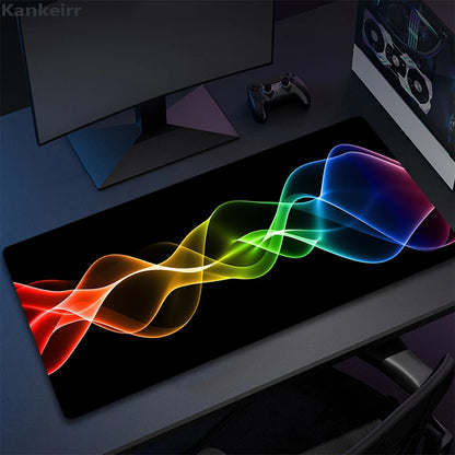 Cool Geometry Mouse Pad Large Computer Rug Office Table Mat