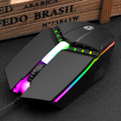 Wired Computer Mouse 1000 DPI Mice Mute Button