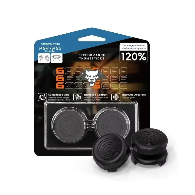 DATA FROG PS5 Controller Tall Thumb Stick Grips High Rise Caps