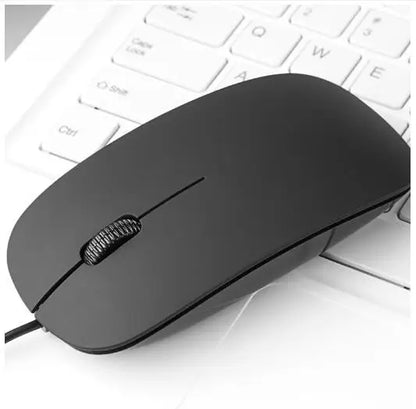 Wired Computer Mouse 1000 DPI Mice Mute Button